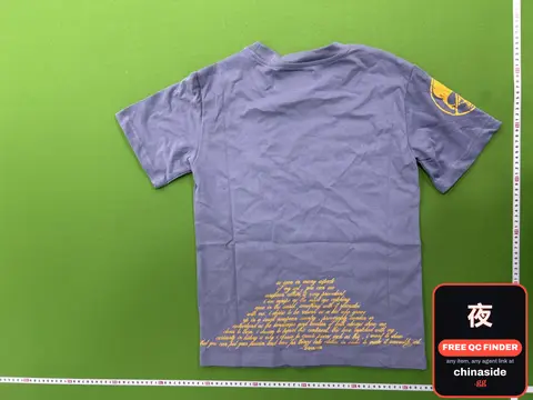 Purple Script Back T-Shirt