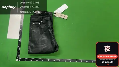 Black Leather Pants