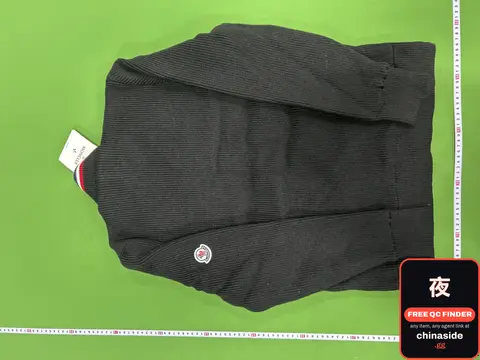 Moncler Black Wool Sweater