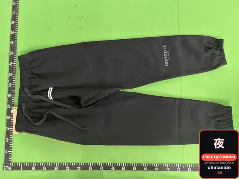 Essentials Black Sweatpants