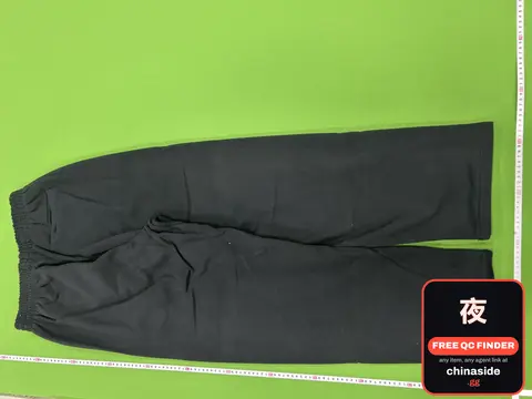 Padded Straight-Leg Sweatpants