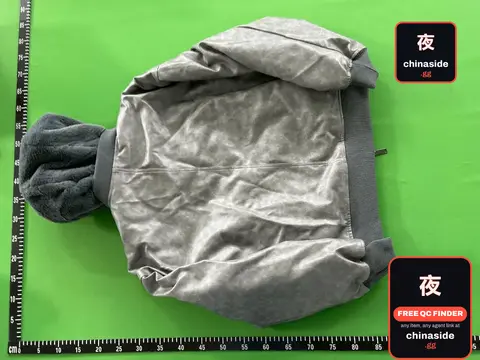 Grey Fleece Hoodie