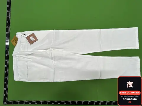 Men's Straight-Leg Linen Trousers