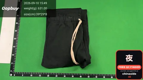 Black Drawstring Pants