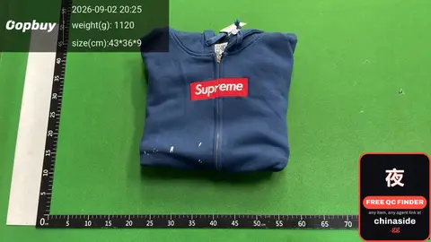 Autonomous Box Logo Zip-Up Hoodie