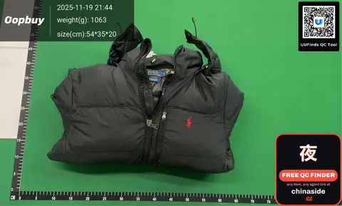 Red And Black Matte Down Jacket