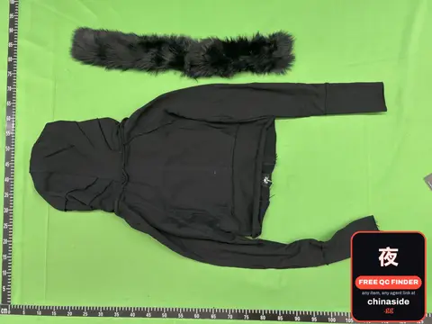 Black Fur Collar Short Jacket