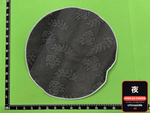 Round Nordic-style Crystal Velvet Carpet