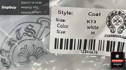 Cross Hooded Zipper Coat