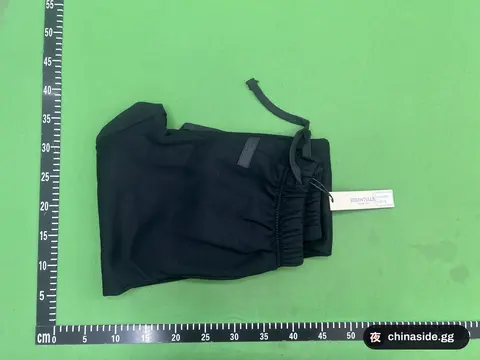 Essentials FOG Black Letter Hoodie