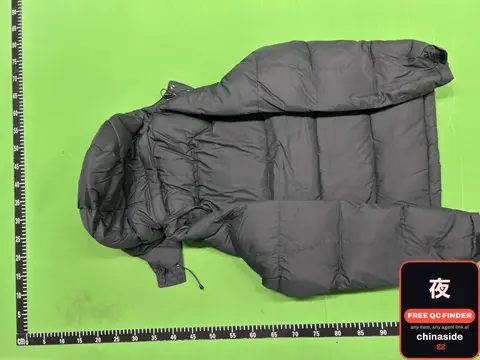 Red Black Matte Down Jacket