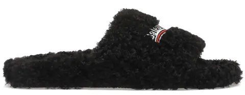 Balenciaga Fur Slides