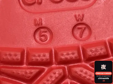 Red Crocs