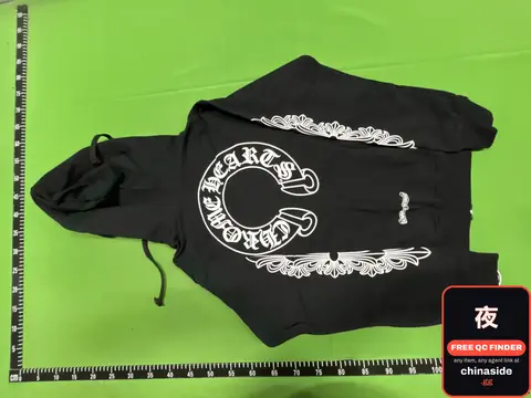 Hooded Zip-Up Cross Design Jacket
