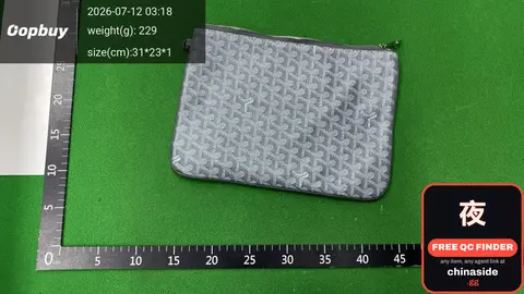 Goyard Pattern Wallet
