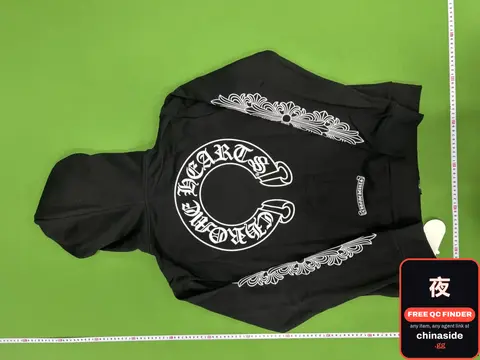 Hooded Zip-Up Jacket With Cross Design