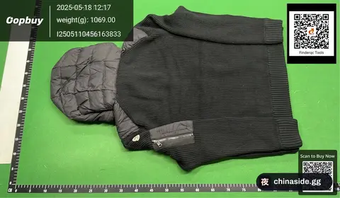 Quilted Sleeve Sweater
