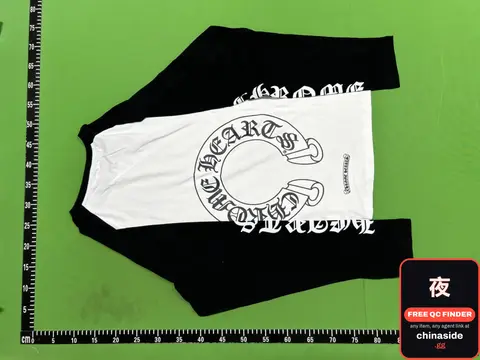 Black and White Long Sleeve Tee