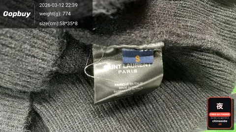 Saint Laurent Style Sweater