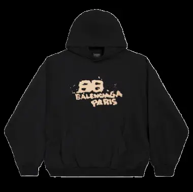 BBalenciaga Hand Drawn Hoodie
