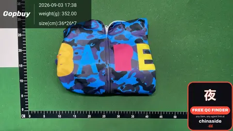 BAPE Camo Zip-Up Hoodie