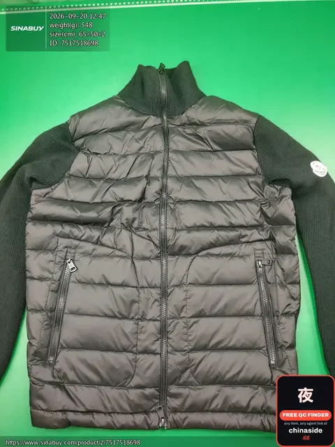 Moncler Patchwork Down Jacket