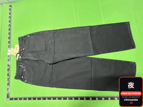 Black Denim Pants