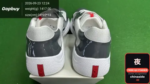 White and Grey Sneakers