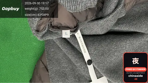 Goose Down Wool Cardigan
