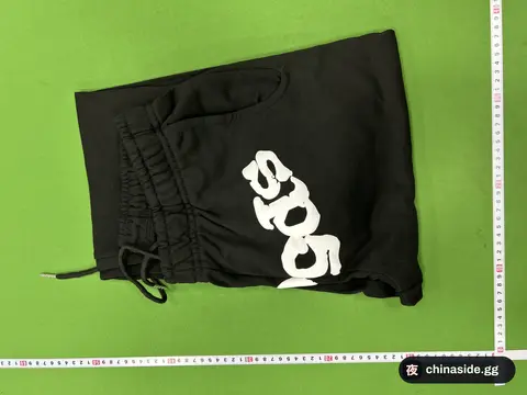 Hiphop Loose Sweatpants With Foam Printing