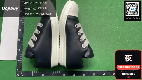 Rick Owens Leather Sneakers