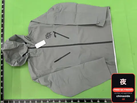 Grey Hooded Jacket