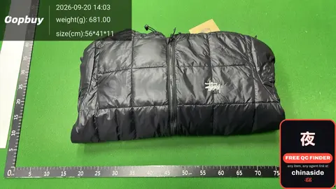 Logo Embroidered Down Jacket