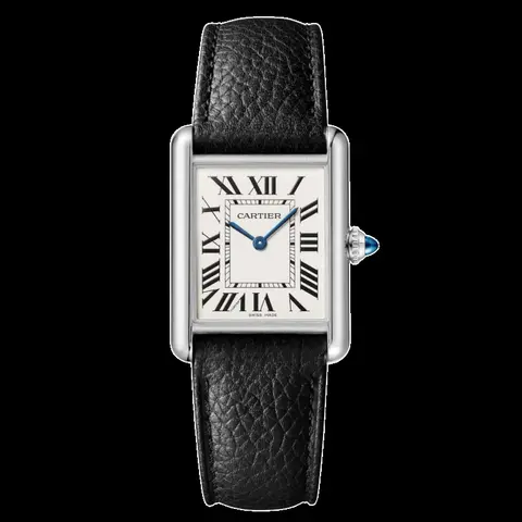 Cartier [Tank Must] - Tank Steel Leather