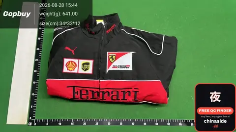 Ferrari Embroidery Cotton Top