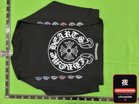 Cross Horseshoe Print Long-Sleeve