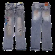 Gallery Dept Jeans - Light Wash Paint