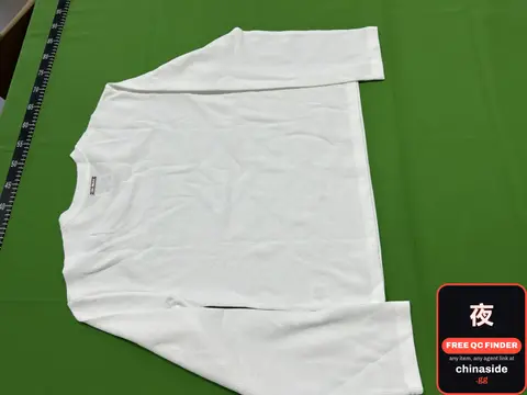 Metal Label Long Sleeve Shirt