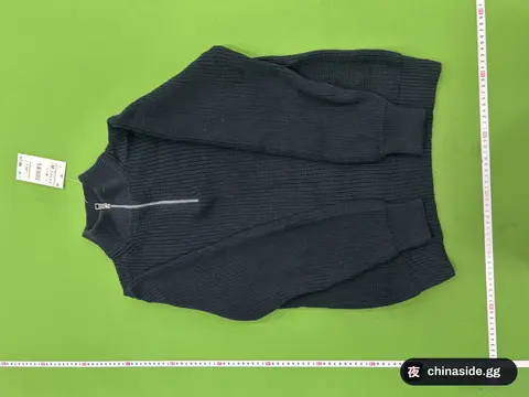 Men's Casual Half-Neck Knitted Sweater
