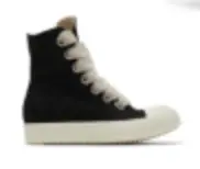 Rick Owens Shoes - Black Ramones High, Unisex