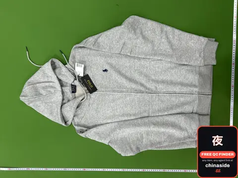 Embroidered Zipper Hoodie Set