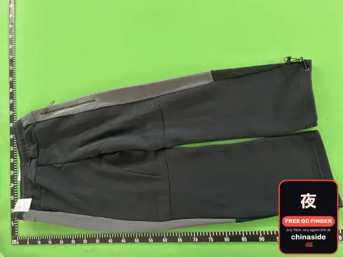 Black Grey Pants