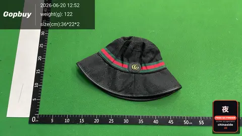 Printed Letter Fisherman Bucket Hat