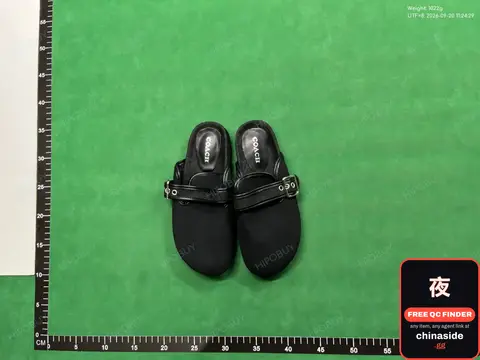 Black Slippers