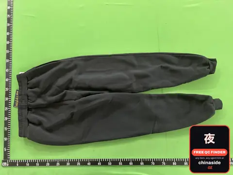 Black Pants With Red Horse Logo