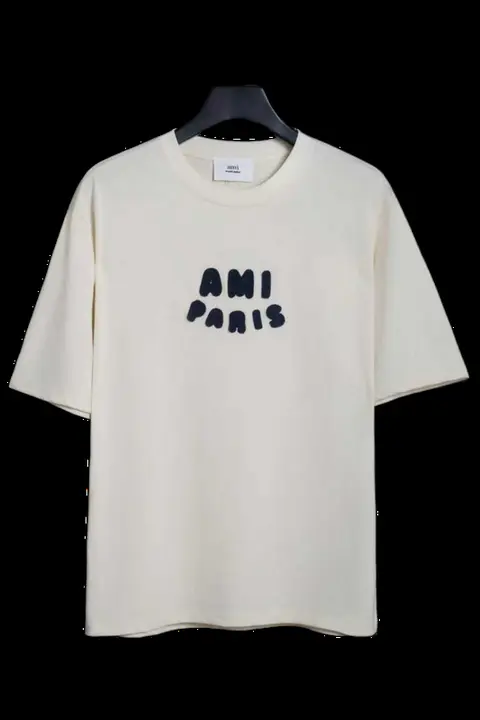 Ami Tee - Cream Ami Paris