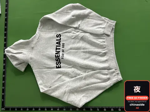 QC photo: Essentials Hoodie