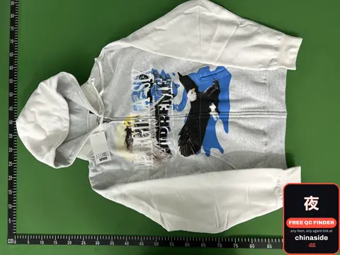Hoodie With Graphic Print