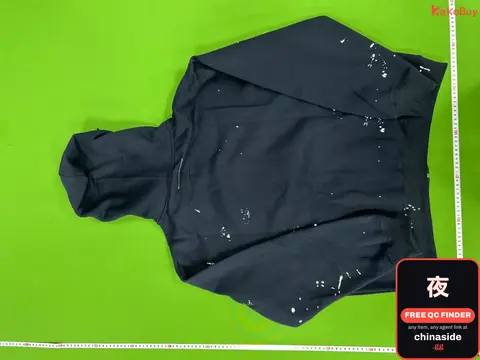 Splatter Print Hoodie