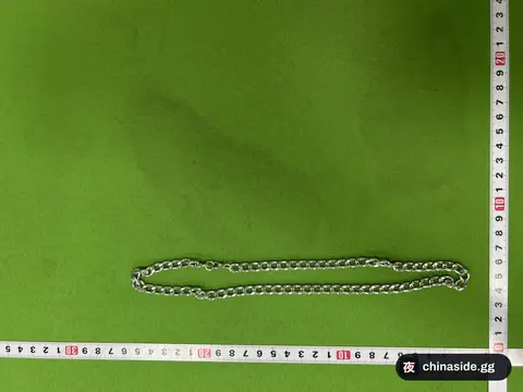 NK Titanium Steel Cuban Link Necklace